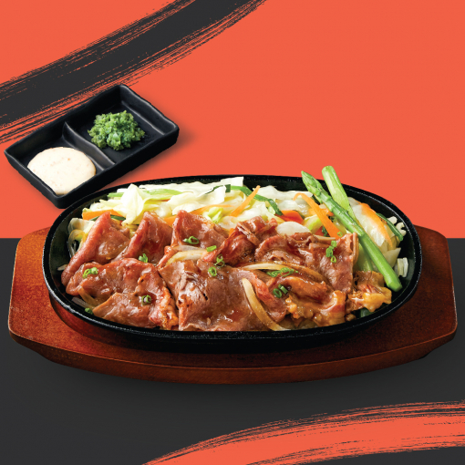ZEN8026003 หมูผัดซีอิ๊วกระทะร้อน