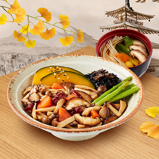 ZEN903021 ข้าวหน้าเห็ดผัดสไปซี่