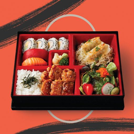 ZEN802956 เบนโตะไก่เทริยากิและมากิซูชิ